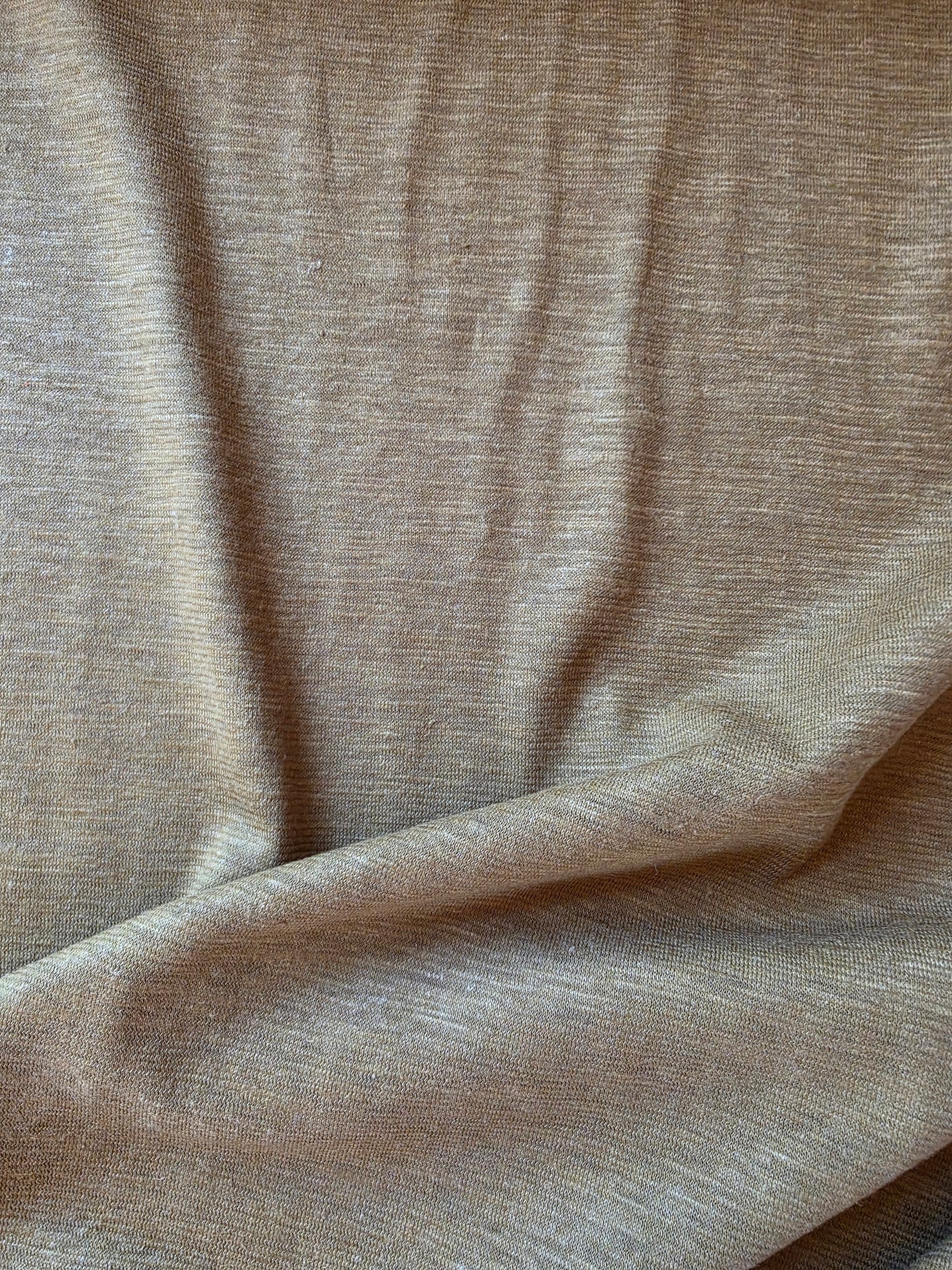 Florens - Mjuk hampajersey Khaki-brun